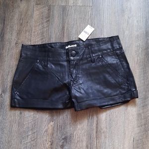 NWT Dollhouse faux leather shorts